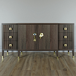 Большой Комод-буфет Elsa Dreams Walnut с ящиками варинант исполнения - 3 | Loft Concept в Орле