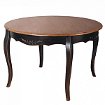 Стол круглый из массива березы в стиле прованс Vintage варинант исполнения - 1 | Loft Concept в Орле