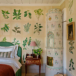 Обои ручная роспись Botanical Studies Linnaeus colourway варинант исполнения - 6 | Loft Concept в Орле