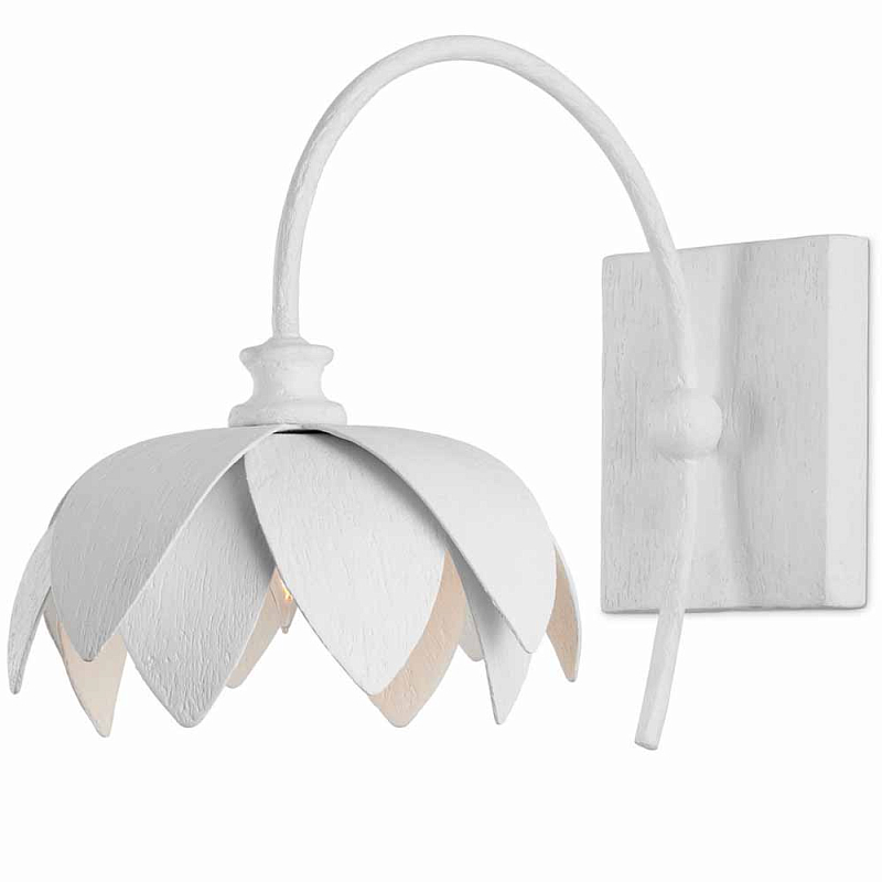 Бра в виде белого цветка White Flower Lamp Белый Бра в виде белого цветка White Flower Lamp Белый в Орле | Loft Concept