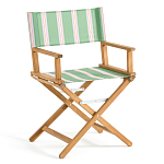 Кресло режиссерское из акации и ткани Geneva варинант исполнения - 1 | Loft Concept в Орле