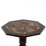 Кофейный стол из натуральных камней Змеевик и Яшма Natural Stone Tables варинант исполнения - 4 | Loft Concept в Орле