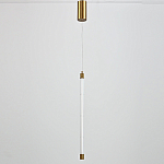 Подвесной светильник в форме цилиндра Trumpet Tube Brass варинант исполнения - 6 | Loft Concept в Орле