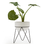 Кашпо Elevated Planters Luna 54 белое варинант исполнения - 2 | Loft Concept в Орле