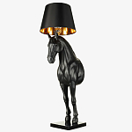 Horse Statue Floor Lamp Большой светильник Черная Лошадь варинант исполнения - 6 | Loft Concept в Орле