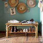 Скамья из ротанга Saveria Rattan Bench варинант исполнения - 6 | Loft Concept в Орле