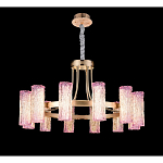 Люстра круглая с текстурными цилиндрическими плафонами Glimpse варинант исполнения - 4 | Loft Concept в Орле