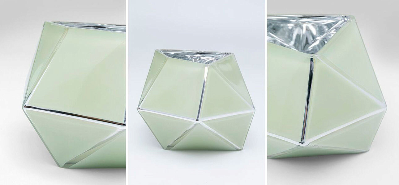 Ваза серая Geometric projection Ваза серая Geometric projection - Loft-Concept в Орле