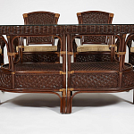 Комплект обеденный из ротанга Eloise grand варинант исполнения - 11 | Loft Concept в Орле