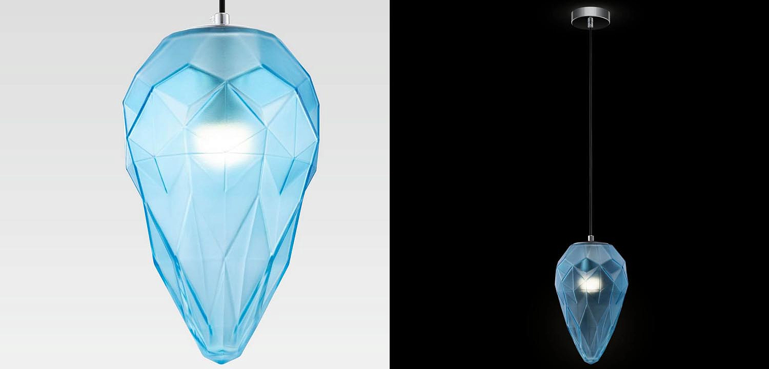 Подвесной светильник Jewel Athena blue 18 Подвесной светильник Jewel Athena blue 18 - Loft-Concept в Орле