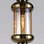 Подвесной светильник с янтарным стеклянным плафоном Amber Queen варинант исполнения - 4 | Loft Concept в Орле