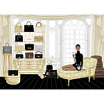 Megan Hess The Bag варинант исполнения - 2 | Loft Concept в Орле