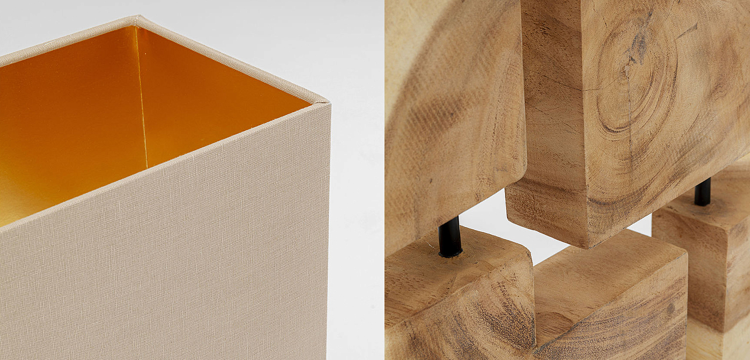 Настольная лампа Saw Cut Acacia - Loft-Concept в Орле