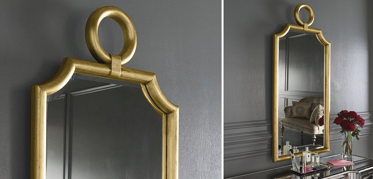 Зеркало Oddmar Mirror Gold Зеркало Oddmar Mirror Gold - Loft-Concept в Орле