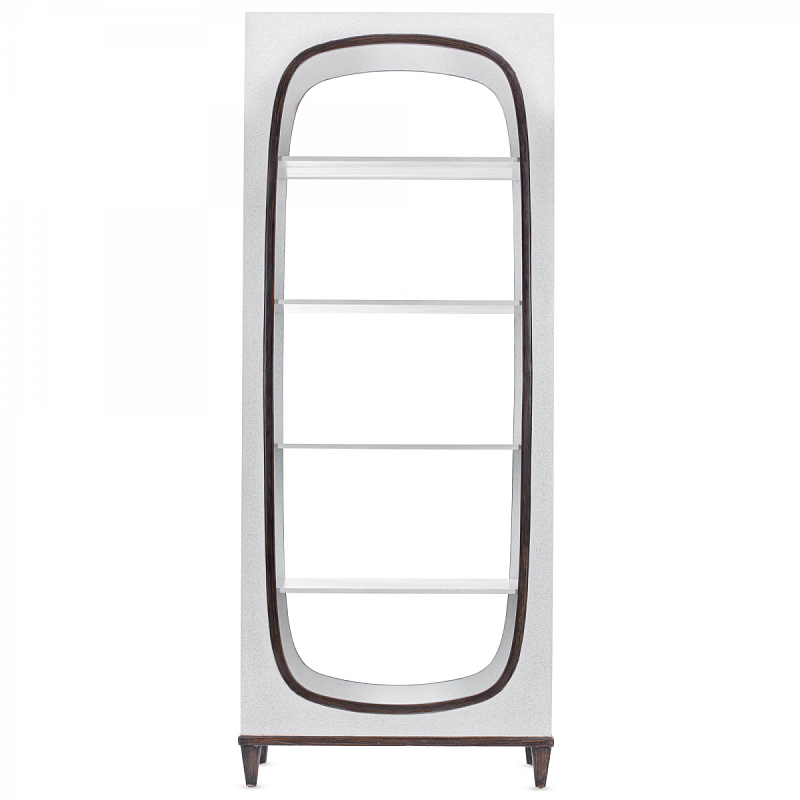 Стеллаж Theodore Alexander Bookcase Balboa Белый Коричневый Стеллаж Theodore Alexander Bookcase Balboa Белый Коричневый в Орле | Loft Concept