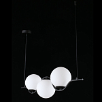 Люстра подвесная светодиодная Jagna Black and White варинант исполнения - 3 | Loft Concept в Орле