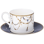 Чайный набор из фарфора с изображением лошадей на 6 персон 12 предметов Porcelain Horse Set   варинант исполнения - 2 | Loft Concept в Орле