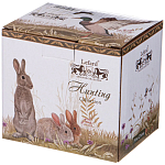 Кружка из фарфора с изображением фазанов и собаки 400 мл Hunting Porcelain Collection варинант исполнения - 2 | Loft Concept в Орле