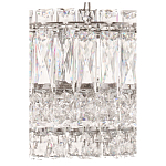 Люстра подвесная круглая из прозрачного хрусталя с корпусом из металла цвета хром Selfsufficient варинант исполнения - 2 | Loft Concept в Орле