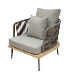 Кресло уличное серое Street Comfort  варинант исполнения - 1 | Loft Concept в Орле