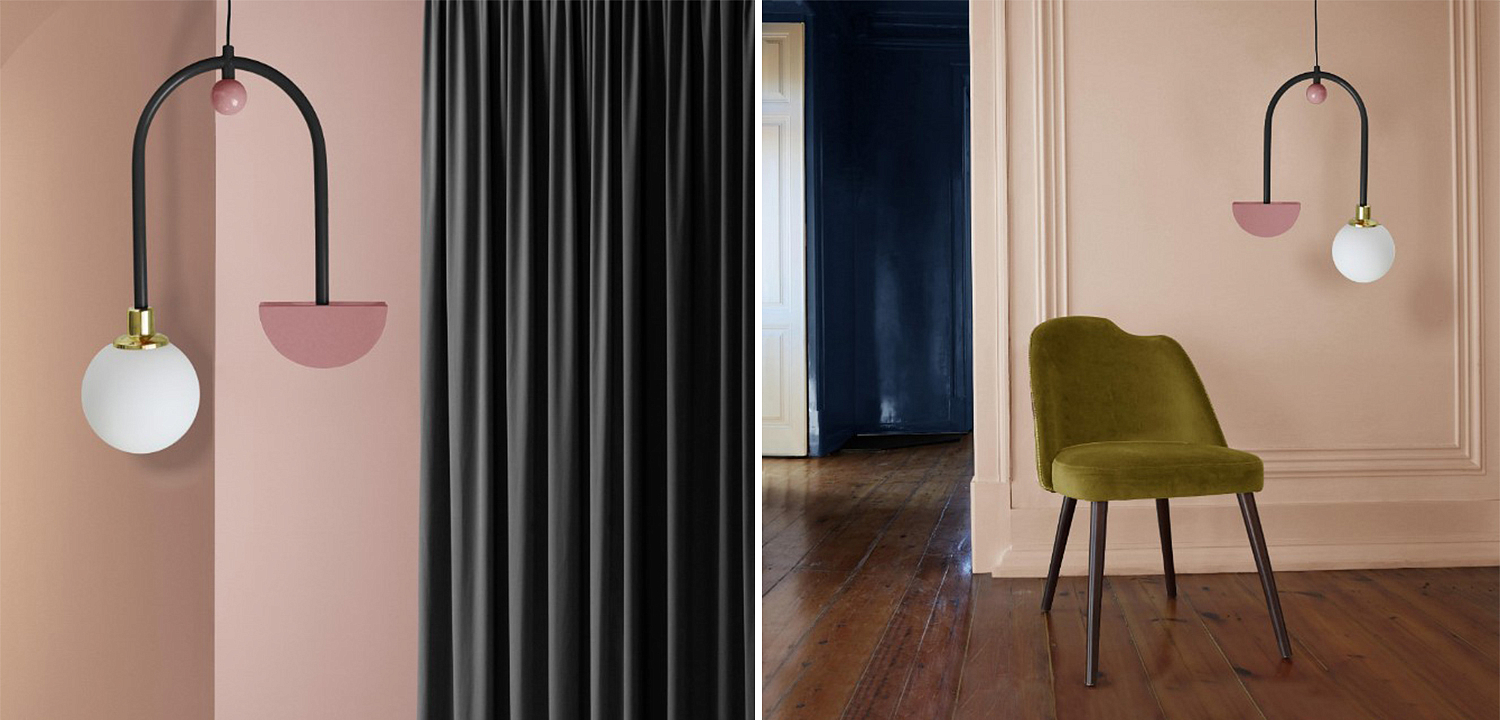 Дизайнерский Светильник Pink Space II Ceiling Lamp by Dovain Studio Дизайнерский Светильник Pink Space II Ceiling Lamp by Dovain Studio - Loft-Concept в Орле
