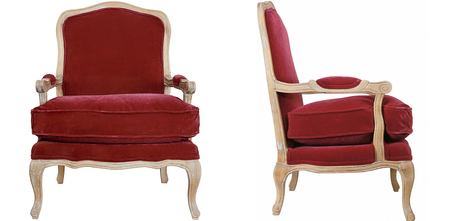 Кресло Joseph Chair burgundy Кресло Joseph Chair burgundy - Loft-Concept в Орле