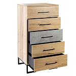 Комод с 3-мя ящиками в стиле лофт Urban Style Space варинант исполнения - 5 | Loft Concept в Орле