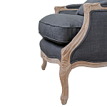 Кресло Ava Classical Armchair graphite flax варинант исполнения - 5 | Loft Concept в Орле
