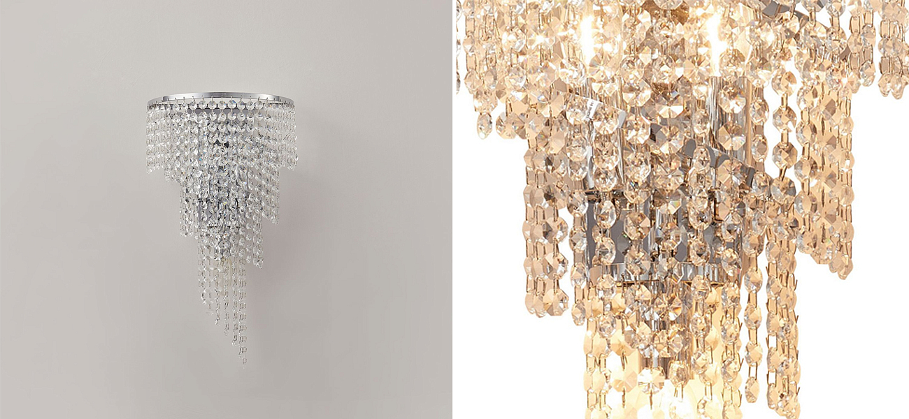 Хрустальное бра Crystal Art Хрустальное бра Crystal Art - Loft-Concept в Орле