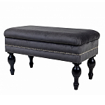 Мягкая банкетка с зоной для хранения Casket Dark Grey варинант исполнения - 2 | Loft Concept в Орле