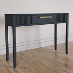 Элегантная Консоль Primo с выдвижным ящиком Черный дуб варинант исполнения - 2 | Loft Concept в Орле