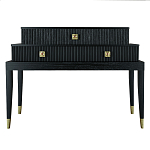 Премиальная Консоль с тремя ящиками Elsa Dreams Black варинант исполнения - 4 | Loft Concept в Орле