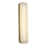 Бра в металлическом корпусе с рассеивателем из бежевого алебастра Cryptocrystalline Stone варинант исполнения - 1 | Loft Concept в Орле