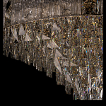 Люстра с каскадом из прозрачного хрусталя Constant Sparks варинант исполнения - 12 | Loft Concept в Орле