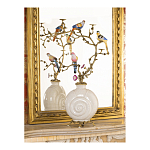 Подсвечник с декором из птиц на ветвях Birds of Paradise варинант исполнения - 4 | Loft Concept в Орле