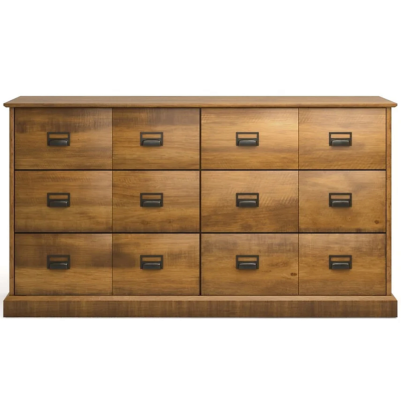 Деревянный комод с 6-ю ящиками Blanton Chest of Drawers Древесина Коричневый Деревянный комод с 6-ю ящиками Blanton Chest of Drawers Древесина Коричневый в Орле | Loft Concept