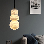 Подвесной светильник с фигурными плафонами Stone Triad варинант исполнения - 3 | Loft Concept в Орле