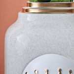 Ваза с золотисто-белыми фрагментами Faces of Imagination варинант исполнения - 7 | Loft Concept в Орле