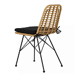 Стул с ротанговым плетением Wicker Stool без подлокотников варинант исполнения - 3 | Loft Concept в Орле