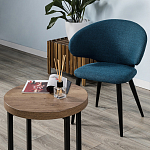 Стол журнальный круглый в стиле лофт Urban Style Space 2 варинант исполнения - 3 | Loft Concept в Орле