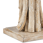 Настольная лампа с каркасом в виде веток деревьев с абажуром из ткани Natural Driftwood варинант исполнения - 2 | Loft Concept в Орле