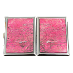 Портсигар с газовой зажигалкой из натурального камня Родонит Stone Cigarettes Cases варинант исполнения - 7 | Loft Concept в Орле