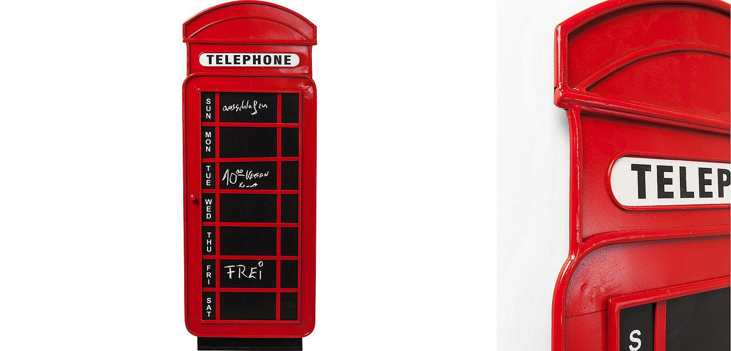 Магнитная доска Red Telephone Box Магнитная доска Red Telephone Box - Loft-Concept в Орле
