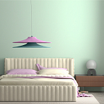 Подвесной вязаный светильник в двухцветном исполнении «Двойной Токио»  варинант исполнения - 1 | Loft Concept в Орле