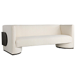 Трехместный диван Florida Sofa  с элегантным деревянным декором  варинант исполнения - 1 | Loft Concept в Орле