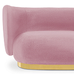 Диван с обивкой из искусственного меха Ambrose Soft Sofa варинант исполнения - 4 | Loft Concept в Орле
