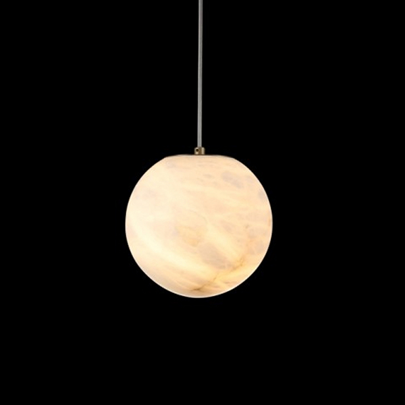 Люстра подвесная с сферическими плафономи из натурального камня Glowing Spheres Латунь Белый Люстра подвесная с сферическими плафономи из натурального камня Glowing Spheres Латунь Белый в Орле | Loft Concept