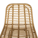 Стул барный с ротанговым плетением Half Bar Chair with Wicker без подлокотников варинант исполнения - 5 | Loft Concept в Орле