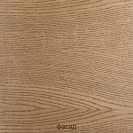 Серый матовый кухонный гарнитур с фасадом под дерево Vincens Kitchen Set варинант исполнения - 3 | Loft Concept в Орле