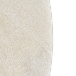 Стол обеденный с круглой столешницей из керамики на четырех черных ножках Sand Ceramics варинант исполнения - 3 | Loft Concept в Орле